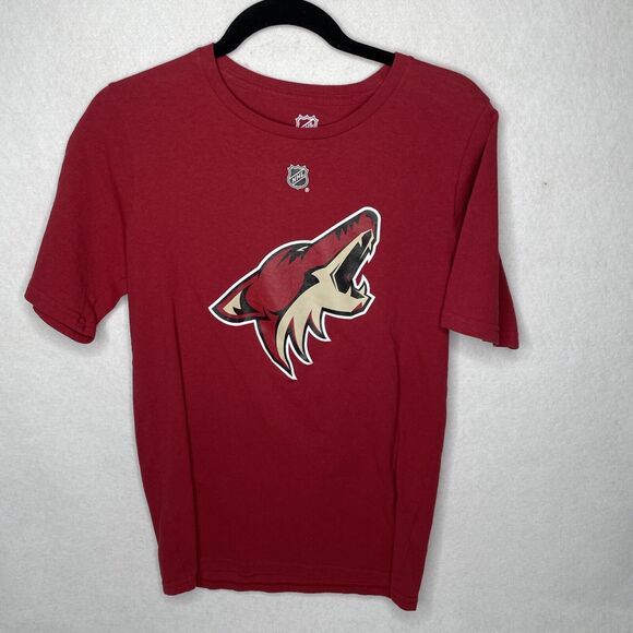 Arizona Coyotes Youth T Shirt Size X-Large 18/20 XL  Maroon #18 Keller NHL - Picture 2 of 6